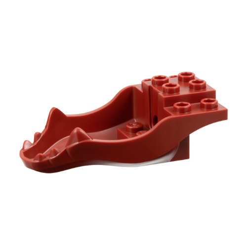 Animal Body Part, Dragon Head Long Dark Red