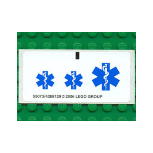 Sticker Sheet for Set 7902-1, 6164-1 [No Color/Any Color]