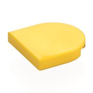 Tile Round 2 × 2 Half Circle Gelb
