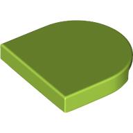 Tile Round 2 × 2 Half Circle Limette