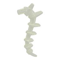 Plant / Creature Body Part, Vine / Tail / Tentacle / Bionicle Spine, Spiky Glow In Dark Trans