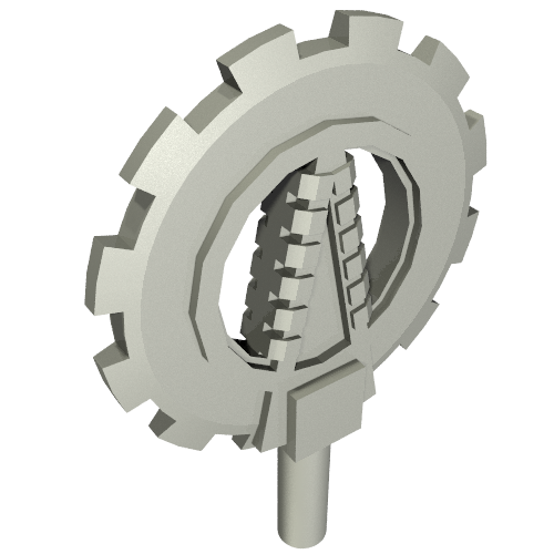 Weapon Saw, Circular (Toa Matoro) Perlhellgrau