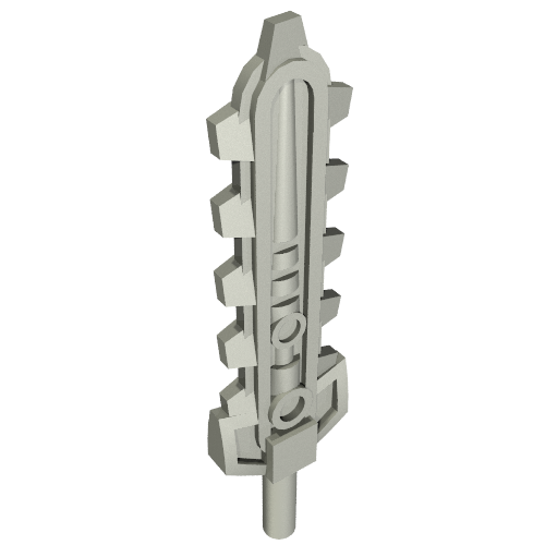 Weapon Sword (Piraka Thok) Pearl Light Gray