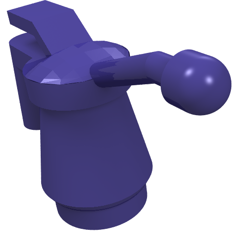 Tool Oil Can [Smooth Handle] Dark Purple
