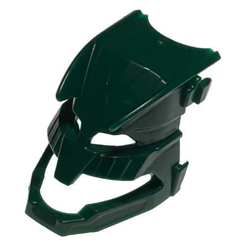 Large Figure Mask from Canister Lid (Piraka Zaktan) Dark Green