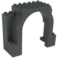 Duplo Arch 4 × 10 × 7 Dark Bluish Gray