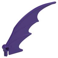 Creature Body Part, Dragon Wing 8 × 10 [Plain] Dunkellila