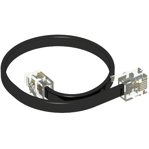 Cable, Connector, 20cm for NXT Black