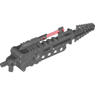 Large Figure Weapon Gun, Inika Light-up Laser Drill Dunkelblaugrau