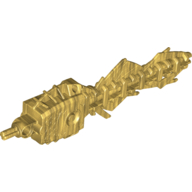 Large Figure Weapon Sword, Inika Light-up Energized Flame Sword Pearl Gold