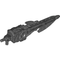 Large Figure Weapon, Inika Light-up Laser Harpoon Pearl Dark Gray