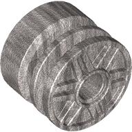 Wheel 18 × 14 with Pin Hole, Fake Bolts and Shallow Spokes Metallic-Silber