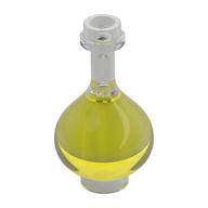 Equipment Bottle / Erlenmeyer / Florence Flask with Trans-Yellow pattern Trans-Clear