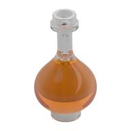 Equipment Bottle / Erlenmeyer / Florence Flask with Trans-Orange pattern Trans-Clear
