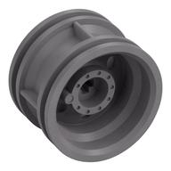 Wheel 30.4 × 20 without Pinholes, with Reinforced Rim Flat Silver