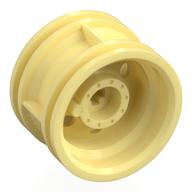 Wheel 30.4 × 20 without Pinholes, with Reinforced Rim Bright Light Yellow