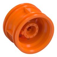 Wheel 30.4 × 20 without Pinholes, with Reinforced Rim Orange