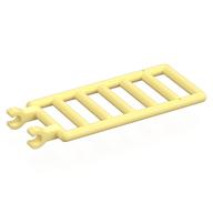 Bar 7 × 3 with Double Clips (Ladder) [Round Clips] Bright Light Yellow