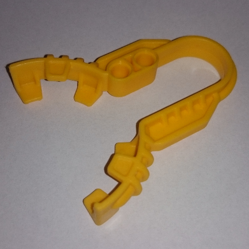 Launcher, Large Figure Weapon, Kanoka Disk Launcher Small Leuchtendes Hellorange