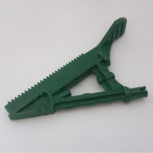 Large Figure Weapon Spear with Ski Dark Green