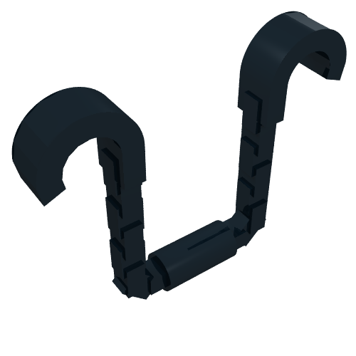 Equipment Handcuffs Long [Batman] in Schwarz