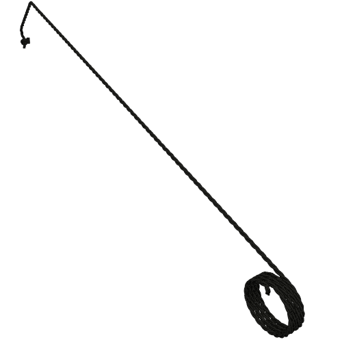 String Cord Thin (0.5mm) 200cm Black
