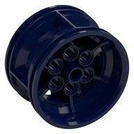 Wheel 43.2 × 26 Technic Racing Small with 6 Pinholes Dark Blue