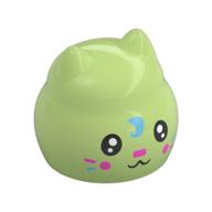 Ball with Ears with Kitten Face print Gelbgrün