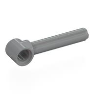 Technic Pin Verbinder Nabe mit 3L Achse Hellblaugrau