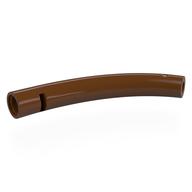 Animal Body Part / Plant, Tail / Neck / Branch / Trunk, Middle Section with Pin Holes Reddish Brown