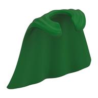 Minifig Neckwear Cape Smooth Green