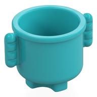 Duplo Kettle with Ribbed Handles 2 × 2 × 1.5 Medium Azure