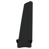 Technic Panel Fairing Long Smooth Inverted, Side A #40 in Black
