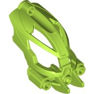 Large Figure Mask Faxon Lime