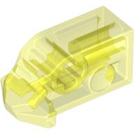 Large Figure Head Connector Block Eye/Brain Stalk - Short Transparent-Neongrün