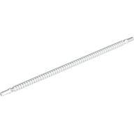 Flexible Ribbed Hose 8mm Ends 19L White