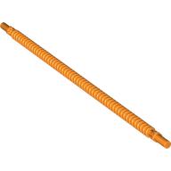 Flexible Ribbed Hose 8mm Ends 19L Orange