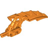 Large Figure Weapon Blade, Mahri Matoran Orange