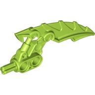 Large Figure Weapon Blade, Mahri Matoran Lime