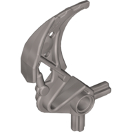 Large Figure Weapon Claw, Barraki Mantax Pincer Perlhellgrau