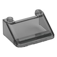 Windscreen 3 × 4 × 1 1/3 Large Glass Surface Trans-Black