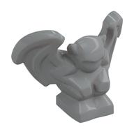 Statue, Gargoyle Hellblaugrau