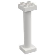 Duplo Support Column 2 × 2 × 6 Round with Open Latticed Back
