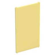 Glas für Fenster 1 × 4 × 6 Leuchtendes Hellgelb