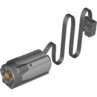 Motor, Medium, Power Functions, 3 × 6 × 3 with Dark Bluish Gray Bottom and 20cm Wire