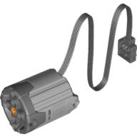 Motor, XL, Power Functions, 6 × 5 × 6, 20cm with Dark Bluish Gray Bottom Light Bluish Gray