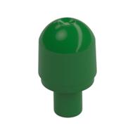 Light Cover 1 × 1 Round with Internal Bar / Bionicle Barraki Eye Grün