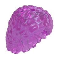 Hair Long Curly, Internal Supports Opal Trans-Dark Pink