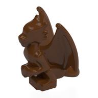 Creature, Dragon, Baby, Sitting [PLAIN] Reddish Brown