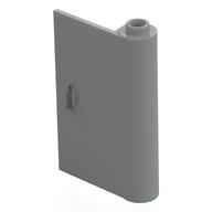 Door 1 × 3 × 4 Right - Open Between Top and Bottom Hinge Light Bluish Gray